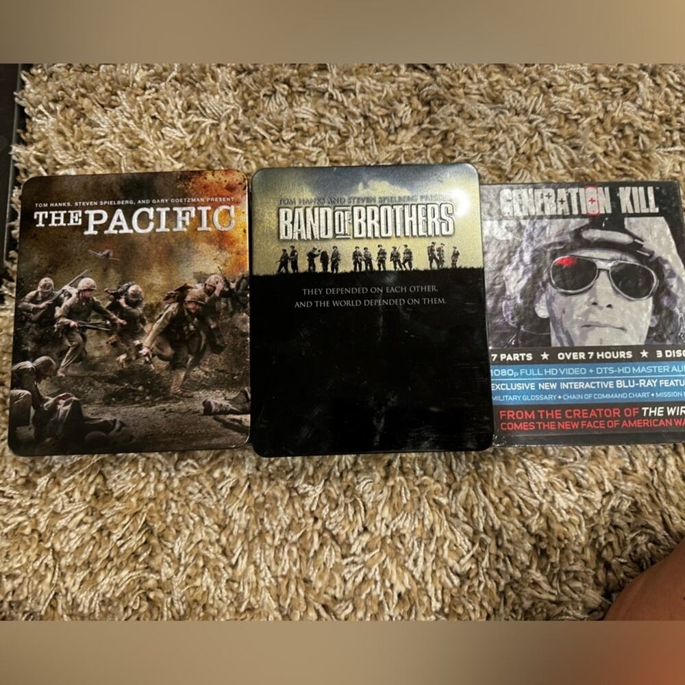 Band of Brothers, the Pacific generation kill Blu-ray